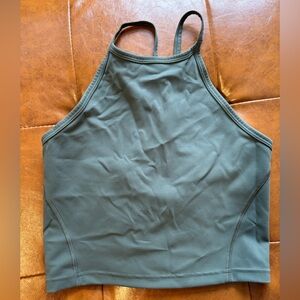Wunder Train High Neck Cross Back tank size 4